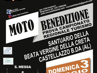 MOTO BENEDIZONE 2026 locandina
