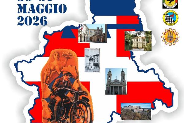 1. Motogiro des Piemont für Oldtimer-Motorräder